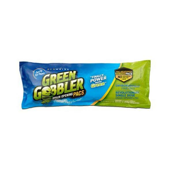 Green Gobbler Drain Opening Pac's - 8.25 oz 5 Pack