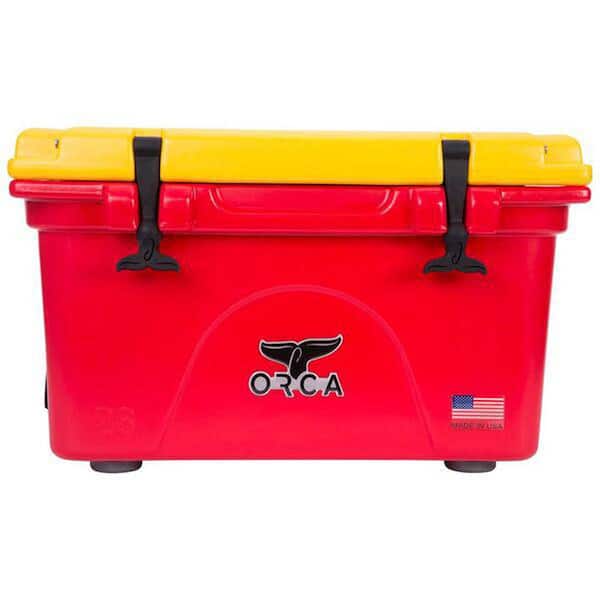 ORCA Red/Yellow 26 Qt. Cooler