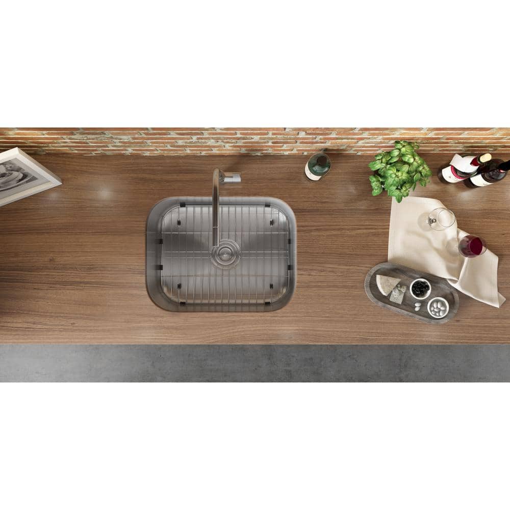 Ruvati 27" Stainless Steel Drop-In Single Bowl Kitchen Sink