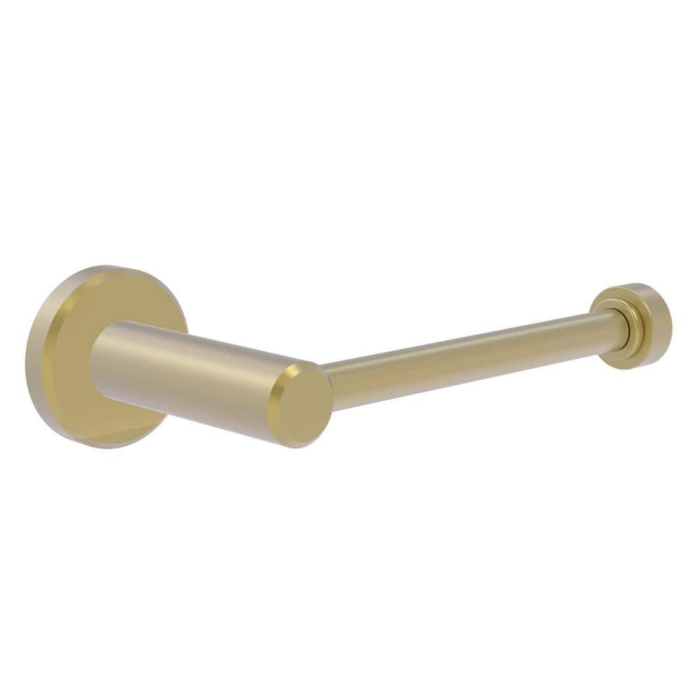 Clearview Collection Euro Style Free Standing Toilet Paper Holder - Unlacquered Brass / Twisted - Allied Brass