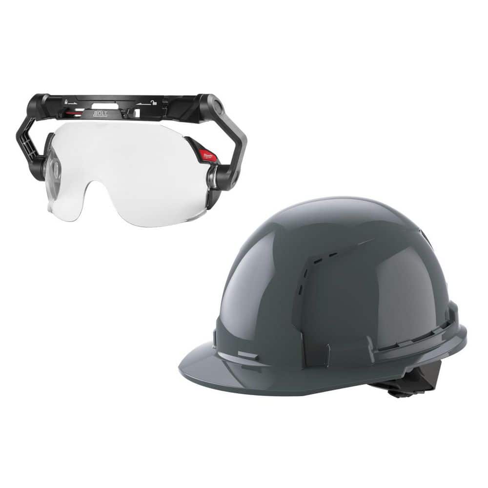 Bolt Clear Eye Visor with (5) GRY Front Brim w/ Bolt T1 CL C price history on PriceWatchPro
