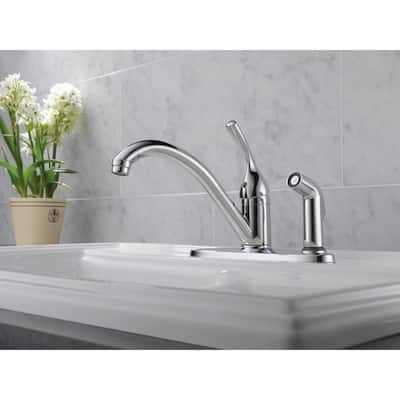 Delta - Single Handle - Standard Kitchen Faucets - Kitchen Faucets ...