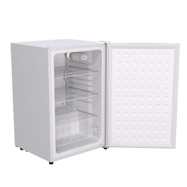 Galanz 4.3 Cu ft Single Door Mini Fridge, Stainless Steel refrigerator  little fridge