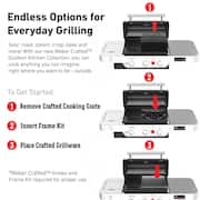 Genesis Smart SX-325s 3-Burner Natural Gas Grill in Stainless Steel with Connect Smart Grilling Technology