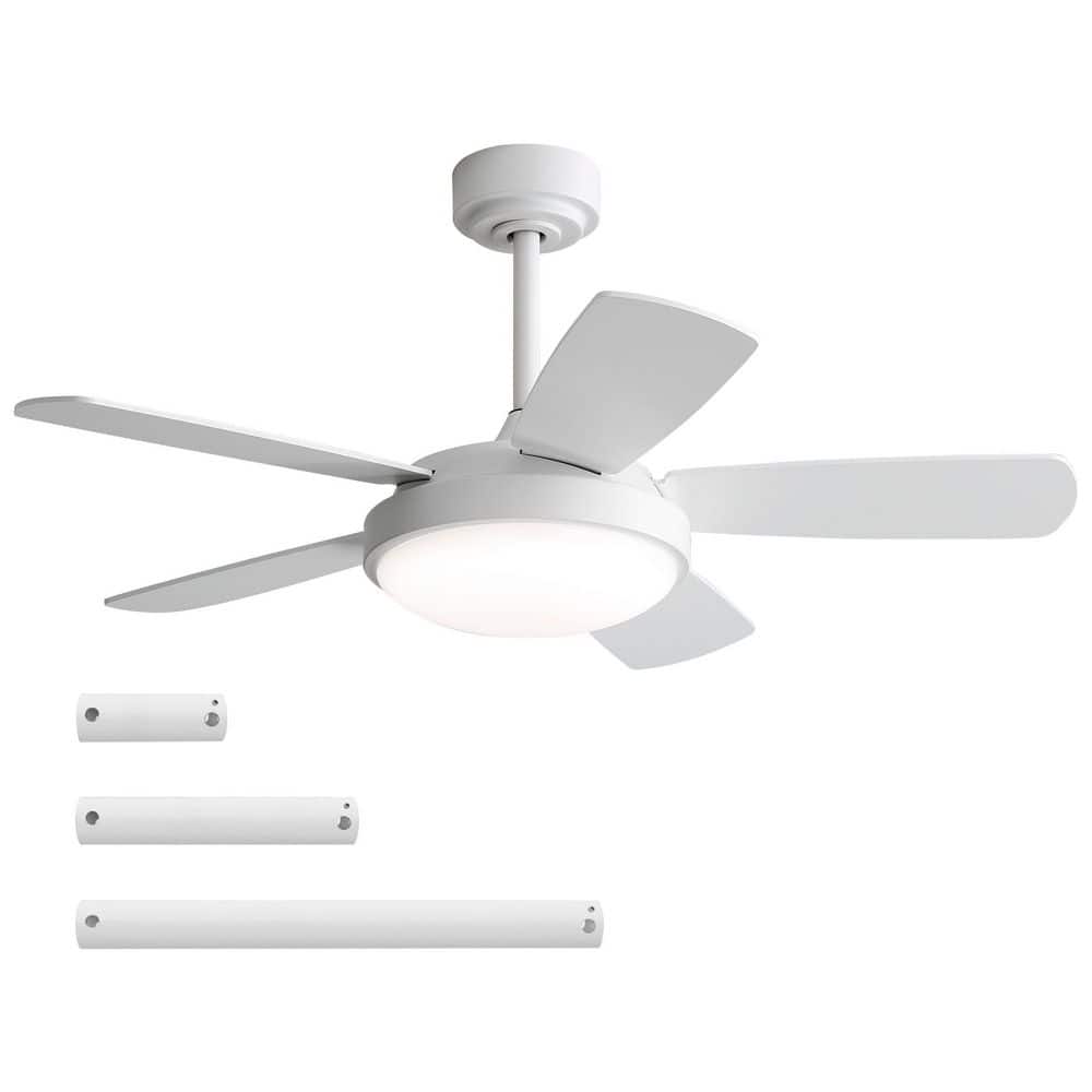 Avex 42 in. Smart Indoor White Standard Ceiling Fan with Remote Control and Dimmable Integrated LED price history on PriceWatchPro