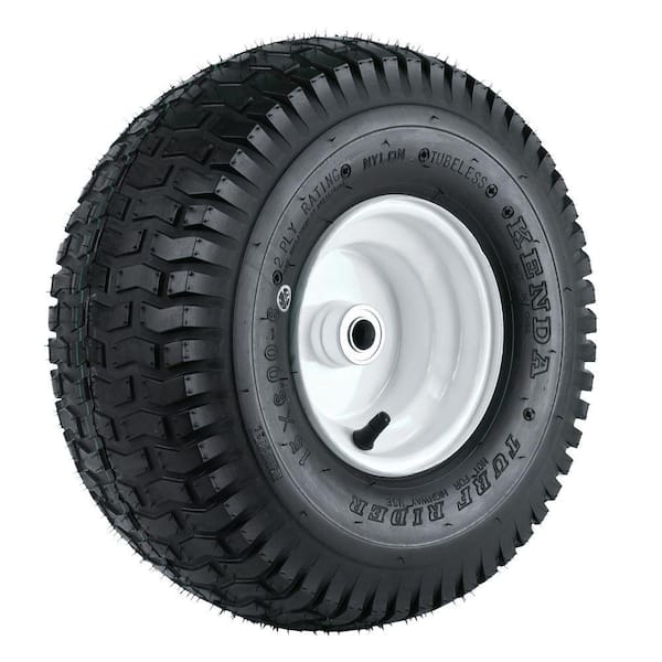 Martin Wheel K358 15X600-6 Tire Mounted on 6 in. Wheel with 3-1/4 in. Hub and 3/4 in. Bore