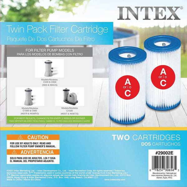 Easy Set Pool Filter System With 6 Cartridges - Above Ground Pool Pump ...