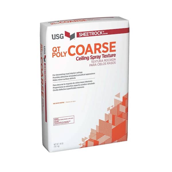 USG Sheetrock Brand 40 lb. QT Coarse Poly Ceiling Spray Texture