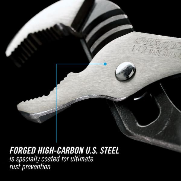 Channellock 12 in. V-Jaw Tongue and Groove Pliers 442 - The Home Depot