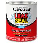 30 oz. LeakSeal Black Flexible Rubber Coating (2-Pack)