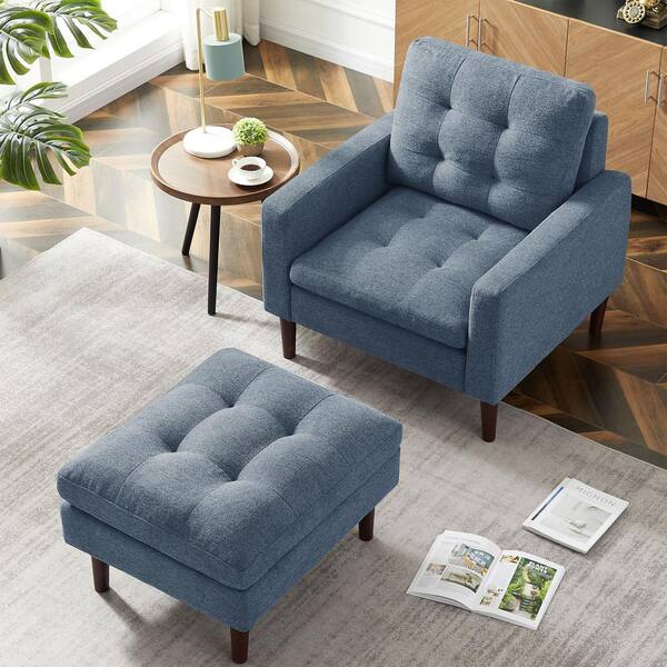 belz armchair blue