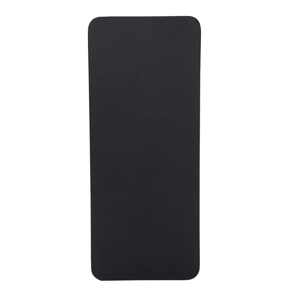 Adjustable Height Black PVC Multipurpose Folding Table 20" x 48"