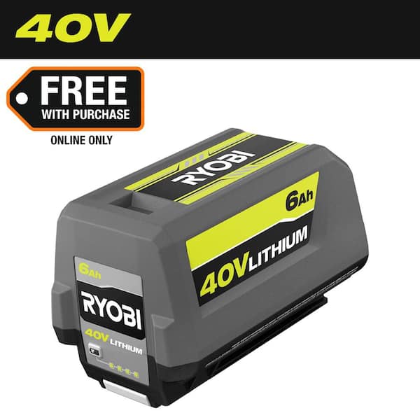 40V Lithium-Ion 6.0 Ah High Capacity Battery