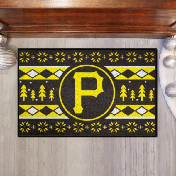 Officially Licensed MLB Pittsburgh Pirates Accent Rug 19 x 30