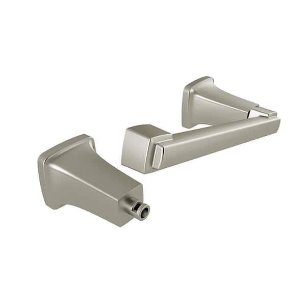 Townsend Double Post Toilet Paper Holder in Polished Nickel