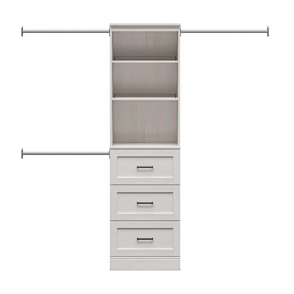 StyleWell Reynolds 25 in. W x 83.25 in. H Magnolia Oak Laminate