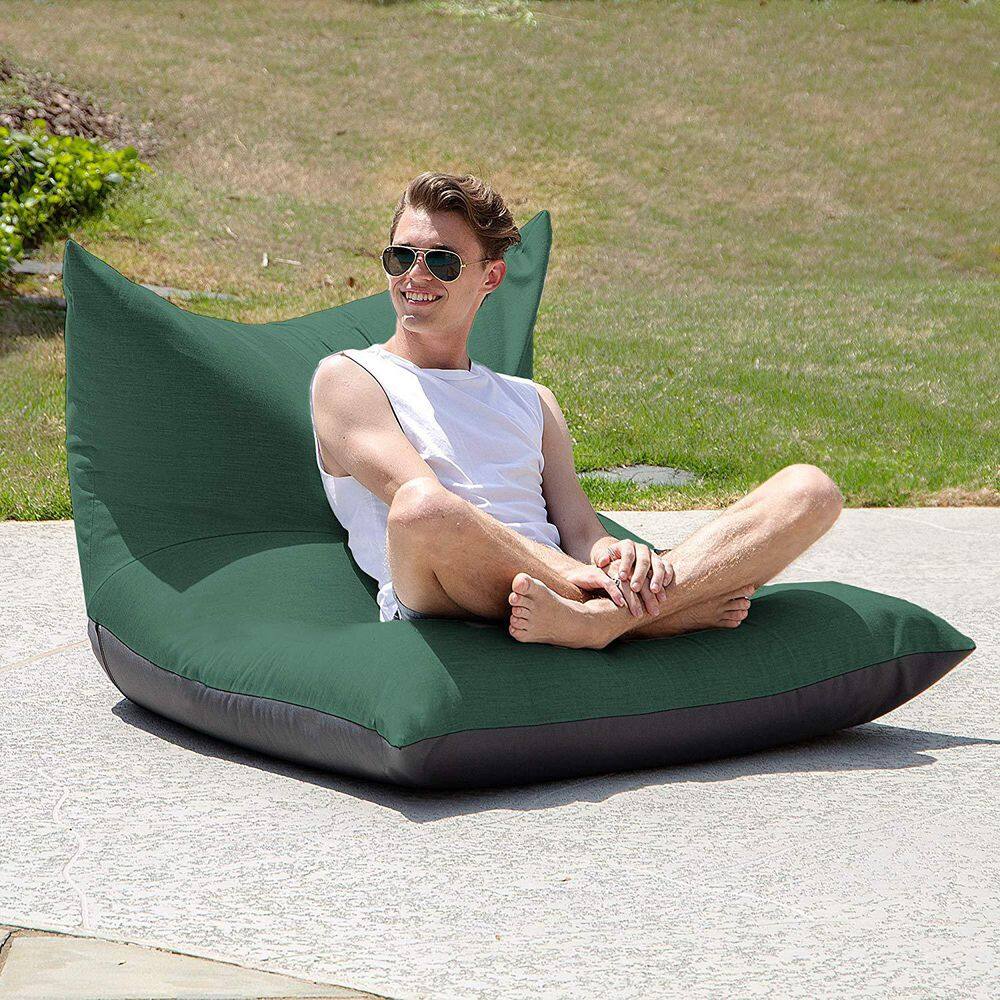 Finster Armless Bean Bag Chaise Outdoor Lounge Chair, Breeze price history on PriceWatchPro