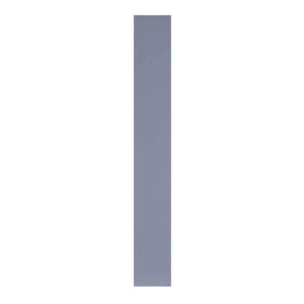 LIFEART CABINETRY Lancaster Gray 6 in. W x 96 in. H x 0.75 in. D Wall Cabinet Filler