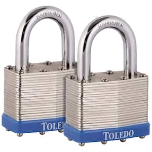 50 mm Laminated Keyed Padlock Alike (2-Pack)