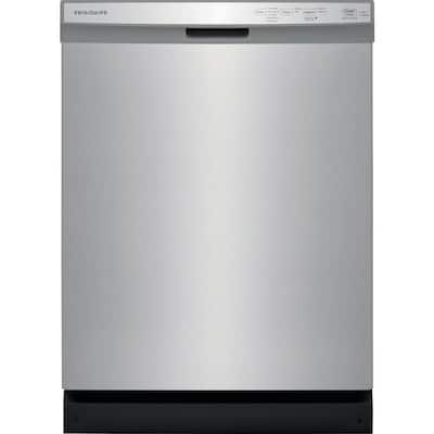 24 in. Stainless Steel Front Control Built-In Tall Tub Dishwasher, 55 dBA
