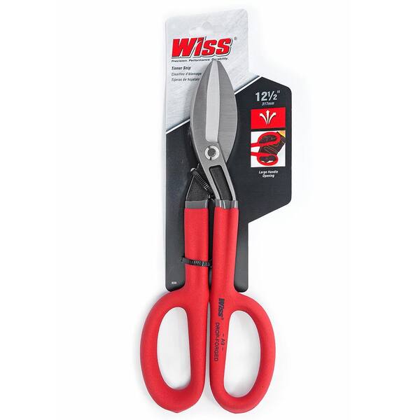 Wiss Tool Line Clamp Snip Tinner Drop Forge 12 Straight Sens