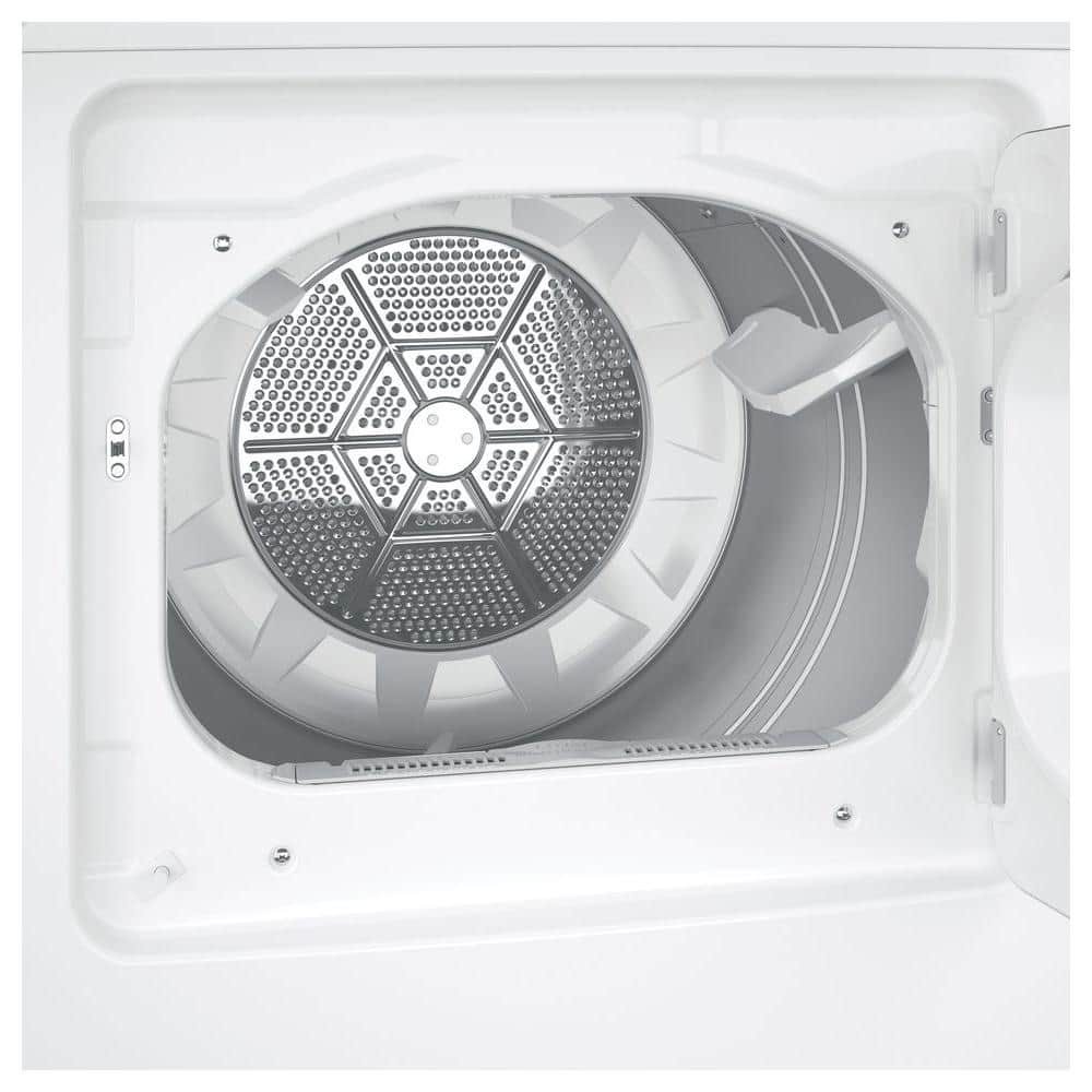 7.2 cu. ft. White Electric Dryer with Moisture Sensing