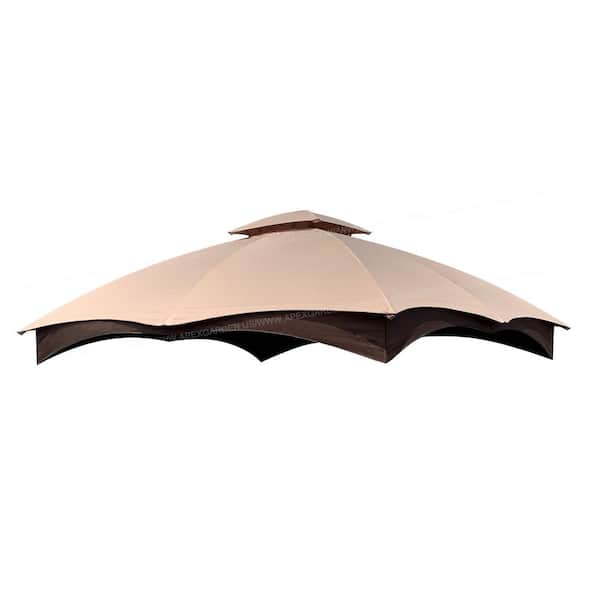 APEX GARDEN RIPSTOP Replacement Canopy Top for 10 ft. x 12 ft. Massillon Gazebo