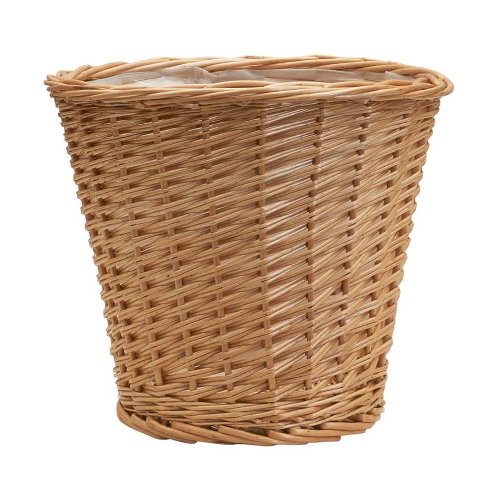 Medium Willow Waste Basket with Liner/Natural price history on PriceWatchPro