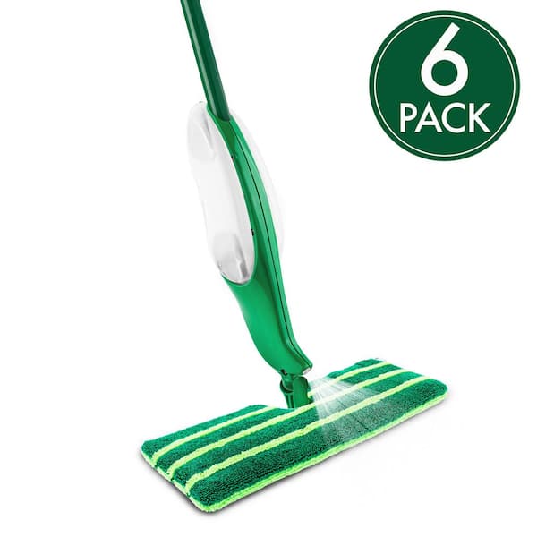 Freedom Dual-Sided Microfiber Spray Mop (6-Pack)