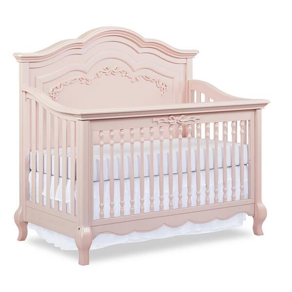 pink baby cot