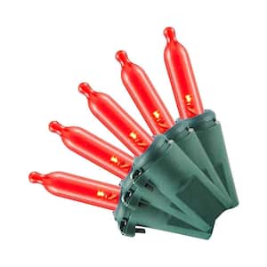 100L Red Mini LED Lights (3-Pack)
