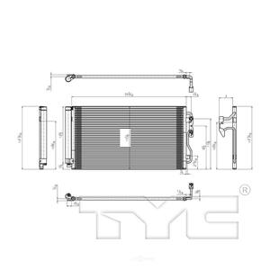 TYC A/C Condenser 4226 - The Home Depot