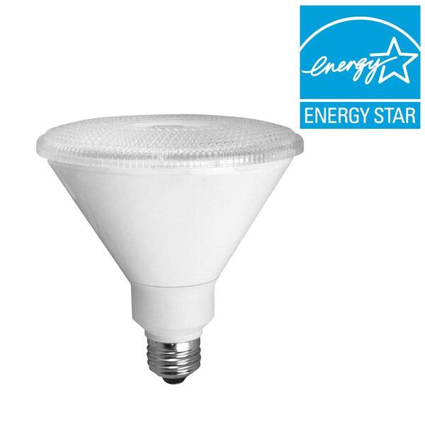 TCP 90W Equivalent Soft White (3000K) PAR38 LED Light Bulb (2-Pack)