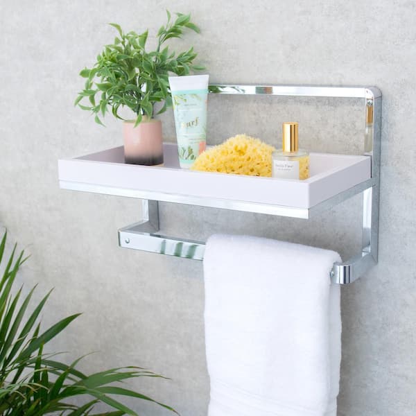 1pc Freestanding Kitchen Paper Towel Holder With Bottom Suction