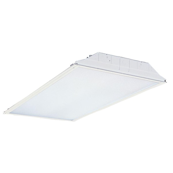 Lithonia Lighting 4 ft. White Fluorescent General Purpose Troffer