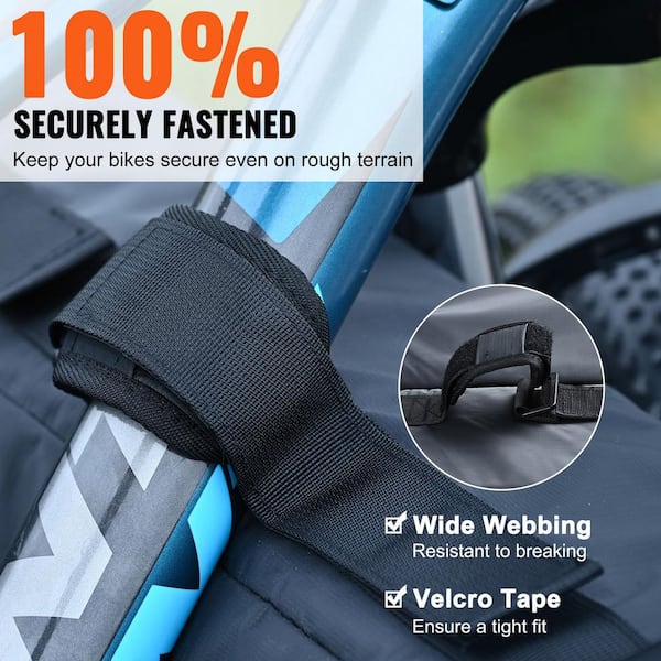 SKYSHALO Tailgate Bike Pad, 53 in. Truck Tailgate Pad Carry 5