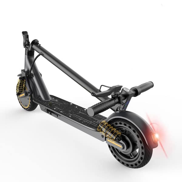 2-Wheel 10 in. Foldable Electric Scooter with Dual Suspension, 500W Motor and Max 25 Miles for Adults