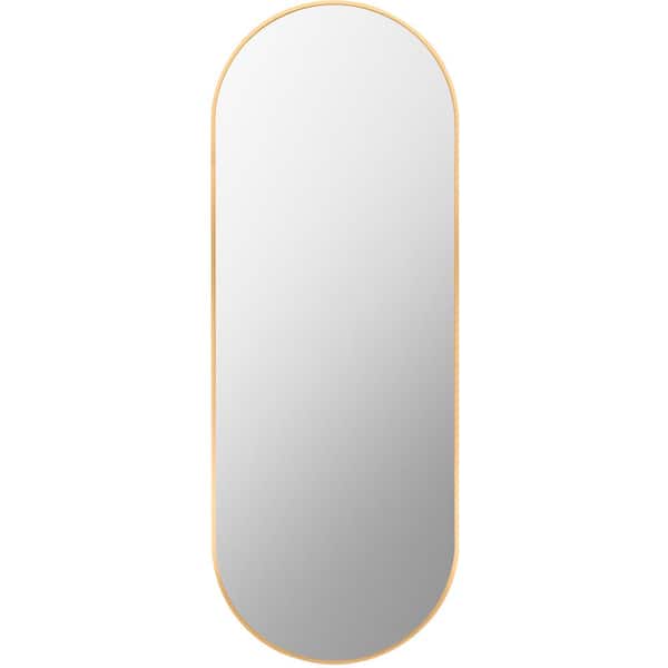 Livabliss Aranya 65 in. H x 22 in. W Gold Framed Decorative Mirror