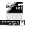 HDX 16 in. x 25 in. x 1 in. Premium Pleated Air Filter FPR 10, MERV 12 (12-pack) CHDX1P10-011625
