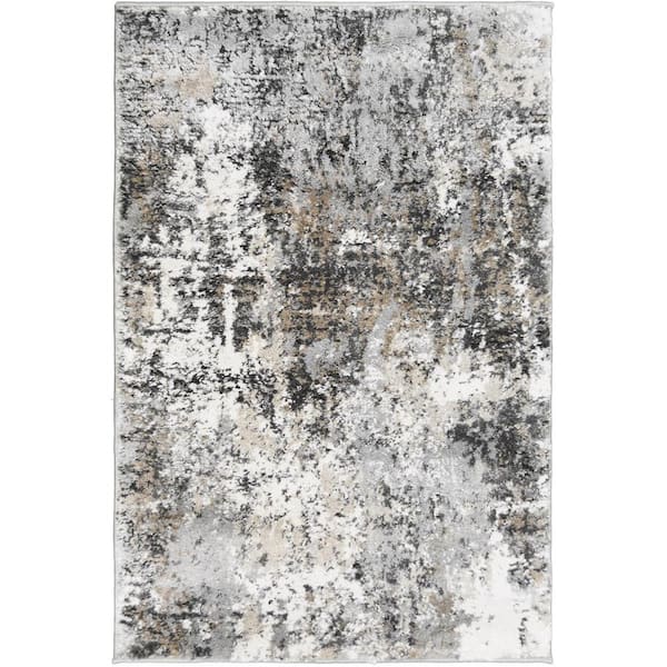 Mayberry Rug Driftwood Modern Multi-Colored 2 ft. x 3 ft. Area Rug