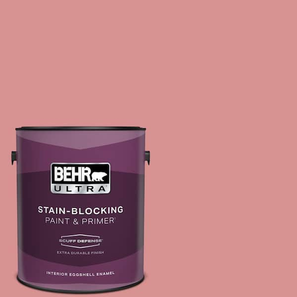 BEHR ULTRA 1 gal. Home Decorators Collection #HDC-CT-11 La Vie En Rose Extra Durable Eggshell Enamel Interior Paint & Primer