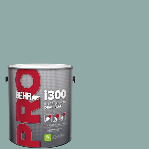 BEHR PRO 1 gal. #HDC-CL-25 Oceanus Dead Flat Interior Paint