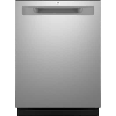 24 in. Built-In Tall Tub Top Control Fingerprint Resistant Stainless Steel Dishwasher w/3rd Rack, Bottle Jets, 50 dBA