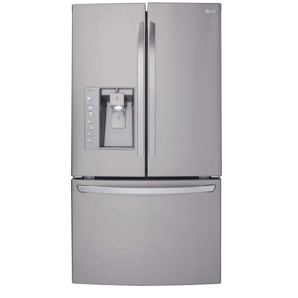 LG 24.6 cu. ft. French Door Refrigerator in Stainless Steel