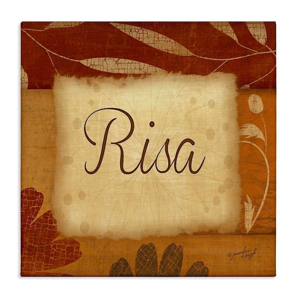 Stupell Industries Laughter Phrase Traditional by Jennifer Pugh Gallery Wrapped Unframed Typography Graphic Art Print 24 in. x 24 in.