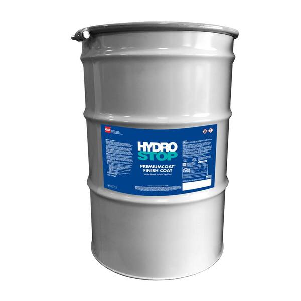 GAF HydroStop PremiumCoat 55 Gal. Teal Finish Coat Acrylic Elastomeric