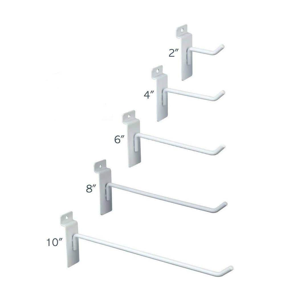 10 Pcs Wall Hook With 20pcs