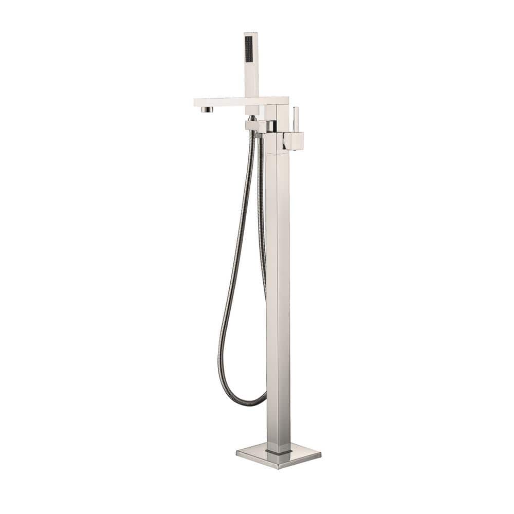 Cohen Single-Handle Freestanding Tub Faucet with Hand Shower in Brushed Nickel price history on PriceWatchPro