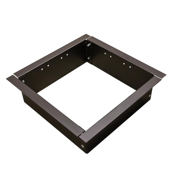Pavestone 24 In Square Fire Pit Insert, Fire Pit Liner Rectangle