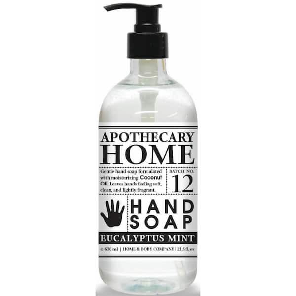 Unbranded 21.5 oz. Home Apothecary Eucalyptus Mint Hand Soap (3-Pack)